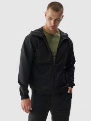 4F Bluza treningowa regular szybkoschnąca męska - szara 3XL. Szare bluzy sportowe męskie 4f, bez wzorów, z dzianiny, sportowe, bez kołnierzyka, bez ramiączek. W wyprzedaży za 139.99 zł.