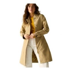 Kurtka Damska Orla Kiely Flower Waterproof Jacket. Brązowe kurtki damskie Regatta, m, bez wzorów, z materiału, bez kaptura. Za 425.99 zł.