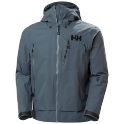 Kurtka turystyczna Helly Hansen Odin 9 World 3.0. Szare kurtki męskie Helly Hansen, m, bez wzorów, bez kaptura. Za 1,897.50 zł.