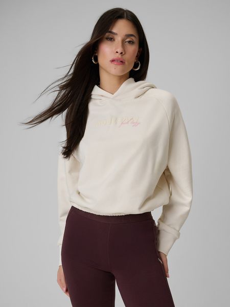 4F Bluza dresowa regular z kapturem damska - beżowa M. Brązowe bluzy z kapturem damskie 4f, m, z dresówki. Za 159.99 zł.