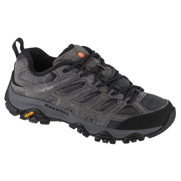 Buty trekkingowe męskie Merrell Moab 3 Ventilator. Szare buty trekkingowe męskie MERRELL, z materiału, bez zapięcia, trekkingowe. Za 527.00 zł.
