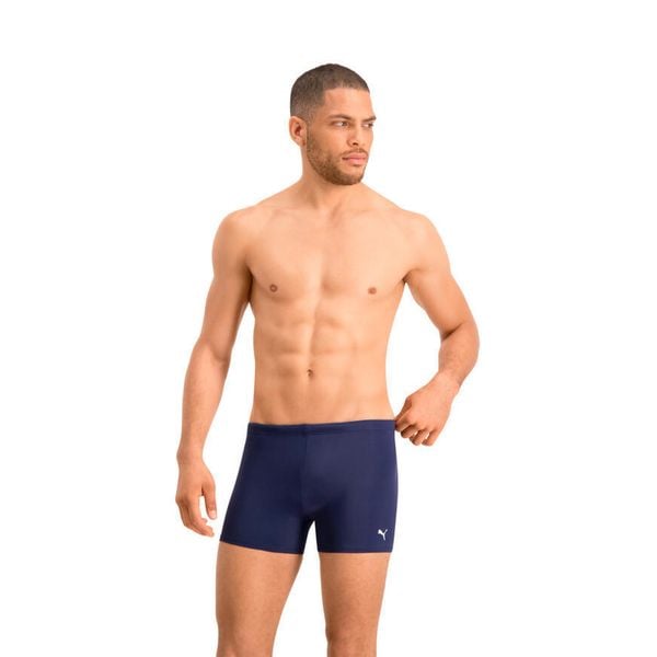 Kąpielówki męskie Puma Trunk Classic Granatowe. Niebieskie kąpielówki męskie Puma, m, bez wzorów, do pływania. Za 142.99 zł.