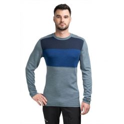 Koszulka Classic Thermal Merino Base Layer. Szare koszulki męskie z długim rękawem Smartwool, m, z wełny. Za 369.99 zł.