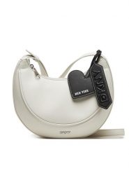 DKNY Torebka R51EZJ25 Szary. Szare listonoszki damskie DKNY, bez wzorów, ze skóry, bez dodatków. Za 379.99 zł.