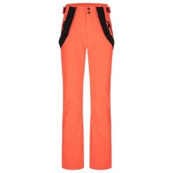 Damskie Spodnie Softshell XL - Loap Lupdela Pomarańczowe Wiatroodporne. Brązowe spodnie dresowe damskie GALEO, na zimę, xl, bez wzorów, z softshellu. Za 310.99 zł.