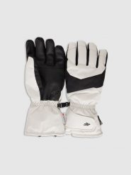 4F Rękawiczki narciarskie Thinsulate męskie - szare S. Szare rękawiczki męskie 4f, na zimę, bez wzorów, z materiału. Za 149.99 zł.