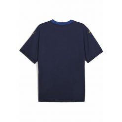 Męska koszulka wyjazdowa Stade Reims 24/25 PUMA Navy Clyde Royal Blue. Niebieskie t-shirty sportowe męskie Puma, m, bez ramiączek, do piłki nożnej. Za 449.00 zł.