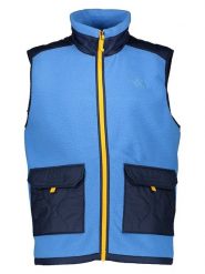 The North Face Kamizelka polarowa "Royal" w kolorze granatowo-błękitnym rozmiar: XL. Niebieskie kamizelki męskie The North Face, xl, z materiału. Za 254.14 zł.