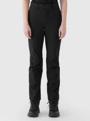 4F Spodnie funkcyjne w kolorze czarnym rozmiar: M. Czarne spodnie dresowe damskie 4f, m, bez wzorów, z materiału. Za 122.09 zł.