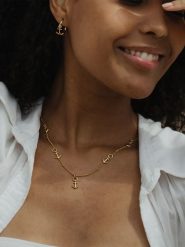 Paul Hewitt Naszyjnik z zawieszką - dł. 45 cm rozmiar: onesize. Żółte naszyjniki damskie paul hewitt, ze stali. Za 182.72 zł.