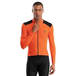 Koszulka rowerowa termoaktywna męska M4 Oregon. Brązowe bielizna termoaktywna męska SIROKO, m, bez wzorów, z tkaniny. Za 466.00 zł.