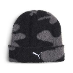 Czapka Brushed Printed Mid Crown PUMA. Niebieskie czapki męskie Puma, bez wzorów, z dzianiny, klasyczne. Za 129.00 zł.