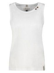 Sublevel Top w kolorze białym rozmiar: XXL. Białe topy damskie Sublevel, xxl, bez wzorów, z bawełny, bez kołnierzyka. Za 30.78 zł.