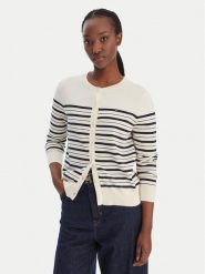 Tommy Hilfiger Kardigan WW0WW42370 Beżowy Regular Fit. Brązowe kardigany damskie Tommy Hilfiger, s, bez wzorów, z syntetyku. Za 489.99 zł.