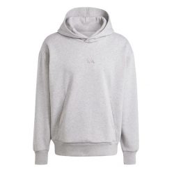 Bluza z kapturem adidas All Szn Fleece. Szare bluzy z kapturem męskie Adidas, s, z bawełny. Za 215.99 zł.