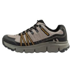 Buty Skechers Summits AT-Twin Bridges 237623/TNBK beżowy. Brązowe buty sportowe na co dzień męskie z materiału, bez zapięcia. Za 365.58 zł.