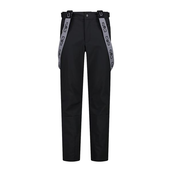 Spodnie męskie narciarskie CMP 34W4367. Czarne spodnie materiałowe męskie CMP, bez wzorów, z materiału, klasyczne. Za 599.99 zł.