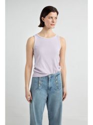 Josephine & Co Top "Doutzen" w kolorze lawendowym rozmiar: M. Różowe topy damskie Josephine & Co, m, bez wzorów, prążkowane, bez kołnierzyka. Za 166.88 zł.