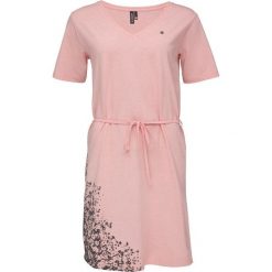 Damska sukienka letnia Loap Aurora XL - Elegancja i komfort z lekkiej bawełny. Czerwone sukienki damskie ZSPORT, na lato, xl, bez wzorów, z bawełny, sportowe, bez kołnierzyka, bez ramiączek, dopasowane. Za 159.99 zł.