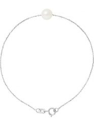 Pearline Srebrna bransoletka z perłą rozmiar: onesize. Białe bransoletki damskie Pearline, srebrne. Za 130.99 zł.