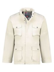 Canadian Peak Kurtka przejściowa "Ambroiseak" w kolorze kremowym rozmiar: S. Brązowe kurtki męskie Canadian Peak, s, bez wzorów, bez kaptura. Za 173.99 zł.