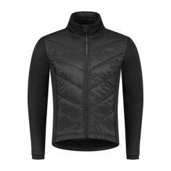 Kurtka zimowa męska Rogelli Wadded 2.0. Czarne kurtki męskie Rogelli, na zimę, l, bez wzorów, z softshellu, sportowe, bez kaptura. Za 428.00 zł.