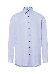 Finshley & Harding koszula biznesowa - Easy Care Mężczyźni Modern Fit Bawełna niebieski, 40. Niebieskie koszule męskie Finshley & Harding, m, bez wzorów, z bawełny, bez kołnierzyka, bez ramiączek. Za 279.95 zł.