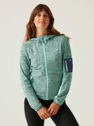 Regatta Kurtka polarowa "Kemilia" w kolorze błękitnym rozmiar: 38. Niebieskie kurtki damskie Regatta, bez wzorów, z materiału, bez kaptura. Za 104.64 zł.