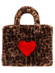 Zwillingsherz Shopper bag "Leo & Heart" w kolorze brązowym - 50 x 35 cm rozmiar: onesize. Brązowe shopper bag damskie Zwillingsherz, bez wzorów, z materiału, na ramię, bez dodatków. Za 95.95 zł.