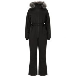 Damski kombinezon narciarski Whistler Courtney. Czarne kombinezony damskie WHISTLER, na zimę, l, bez wzorów, sportowe, bez kołnierzyka, bez ramiączek. Za 656.00 zł.