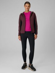 4F Legginsy trekkingowe damskie - czarne S. Czarne legginsy damskie 4f, s, bez wzorów, z materiału. Za 199.99 zł.