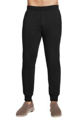Spodnie treningowe męskie Skechers GO Walk Expedition. Czarne spodnie sportowe męskie Skechers, z bawełny. Za 159.99 zł.