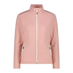Damska rozciągliwa polarowa bluza z zamkiem CMP. Czerwone bluzy bez kaptura damskie CMP, z polaru. Za 340.00 zł.