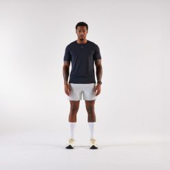 Koszulka do biegania męska Kiprun Run 900. Niebieskie t-shirty sportowe męskie KIPRUN, l, z materiału, bez ramiączek, do biegania. Za 129.99 zł.