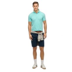 Koszulka polo Piqué Superdry City. Czerwone koszulki polo męskie Superdry., na lato, m, bez wzorów, z dzianiny, bez ramiączek. Za 203.10 zł.