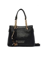 Valentino Torebka Gea VBS9UC06 Czarny. Czarne torebki klasyczne damskie Valentino, bez wzorów, ze skóry, bez dodatków. Za 649.99 zł.