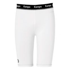 Szorty kompresyjne Kempa Attitude. Czerwone szorty męskie KEMPA, z elastanu, bez kołnierzyka. Za 127.50 zł.