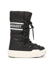 Moon Boot Śniegowce Jr Park Tube Lace wp 80D3440130 S Czarny. Czarne kozaki dziewczęce Moon Boot, bez wzorów, ze skóry, bez obcasa. Za 669.99 zł.