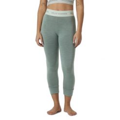 Legginsy 3/4 merino damskie Helly Hansen Lifa. Niebieskie legginsy damskie Helly Hansen, bez wzorów, z wełny. Za 337.00 zł.