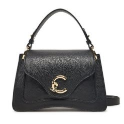 Torebka Coccinelle. Czarne torebki klasyczne damskie Coccinelle, bez wzorów, bez dodatków. Za 1,389.00 zł.