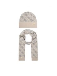 Guess Zestaw szalik i czapka GFBOX WP6401 Kremowy. Białe czapki zimowe damskie Guess, z wiskozy. Za 294.99 zł.