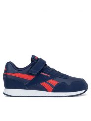 Reebok Sneakersy ROYAL CL JOGGER 3.0 1V 100220405 Granatowy. Niebieskie buty sportowe chłopięce Reebok, z tworzywa sztucznego, bez zapięcia. Za 169.99 zł.