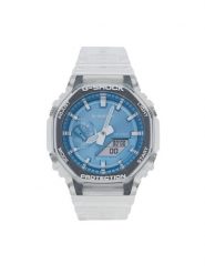 G-Shock Zegarek GA-2100BM-7A2ER Przezroczysty. Analogowe zegarki męskie G-Shock. Za 529.99 zł.