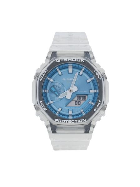 G-Shock Zegarek GA-2100BM-7A2ER Przezroczysty. Analogowe zegarki męskie G-Shock. Za 419.99 zł.