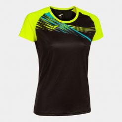 Koszulka do biegania damska Joma Elite X. Czarne bluzki damskie Joma, xs, bez wzorów, sportowe, bez kołnierzyka, bez ramiączek. Za 170.99 zł.