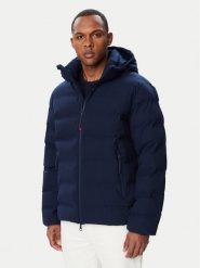 Tommy Hilfiger Kurtka zimowa MW0MW44977 Granatowy Regular Fit. Niebieskie kurtki męskie Tommy Hilfiger, na zimę, l, bez wzorów, z syntetyku, bez kaptura. Za 1,399.00 zł.