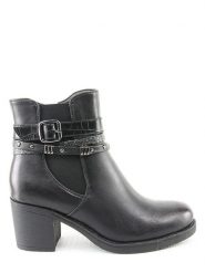 Sixth Sens Botki w kolorze czarnym rozmiar: 39. Czarne botki damskie Sixth Sens, z materiału, eleganckie, bez obcasa, bez zapięcia. Za 87.19 zł.