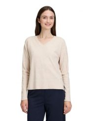 BETTY & CO Sweter w kolorze beżowym rozmiar: 44. Brązowe swetry klasyczne damskie Betty & Co., bez kołnierzyka. Za 129.95 zł.