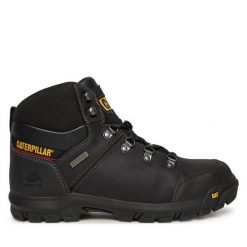 Trapery CAT Footwear. Czarne buty zimowe męskie CAT Footwear, bez zapięcia. Za 649.99 zł.