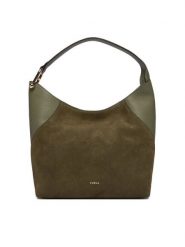 Furla Torebka Lara M WB01900 BX1895 BG 4554S Zielony. Zielone torebki klasyczne damskie Furla, bez wzorów, ze skóry, bez dodatków. Za 1,839.00 zł.